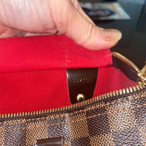 Louis Vuitton Damier Ebene speedy 30 Bandolier - Picture 4 of 7